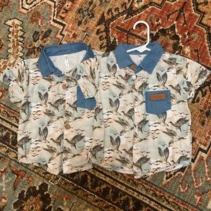 Velvet fawn mallard shirt